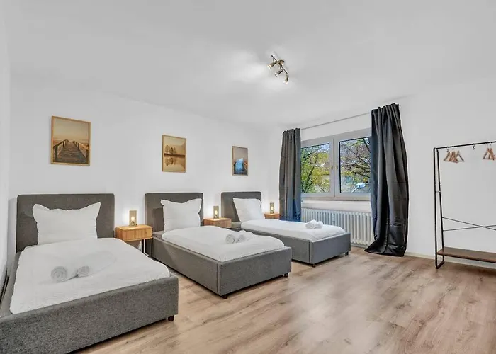 Schoene - 5 Betten 公寓 埃森